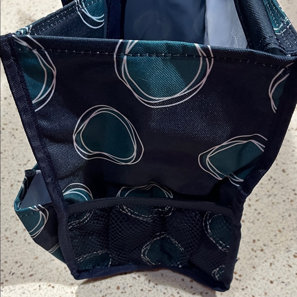 Thirty-One La-Di-Dot Zip-Top Organizing Utility tote - Picture 6 of 12